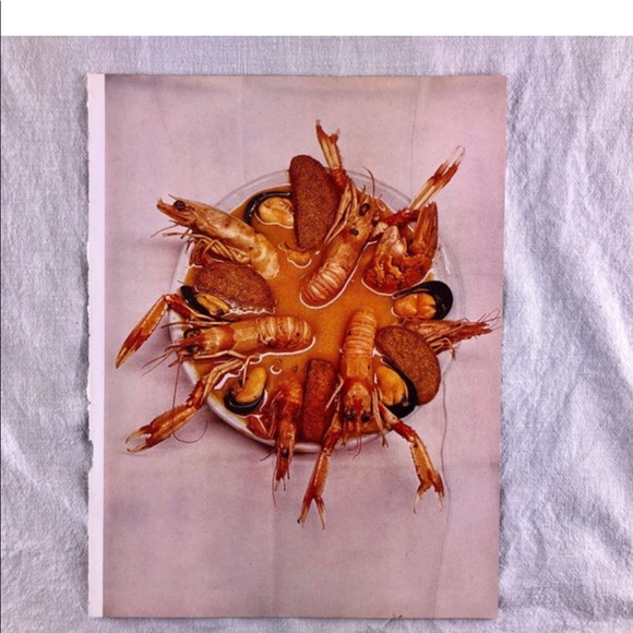 ! 1 Page/2 Sides frm 1951 Photo Book, Crayfish Stew, Funeral Procession in Spain - Picture 2 of 4